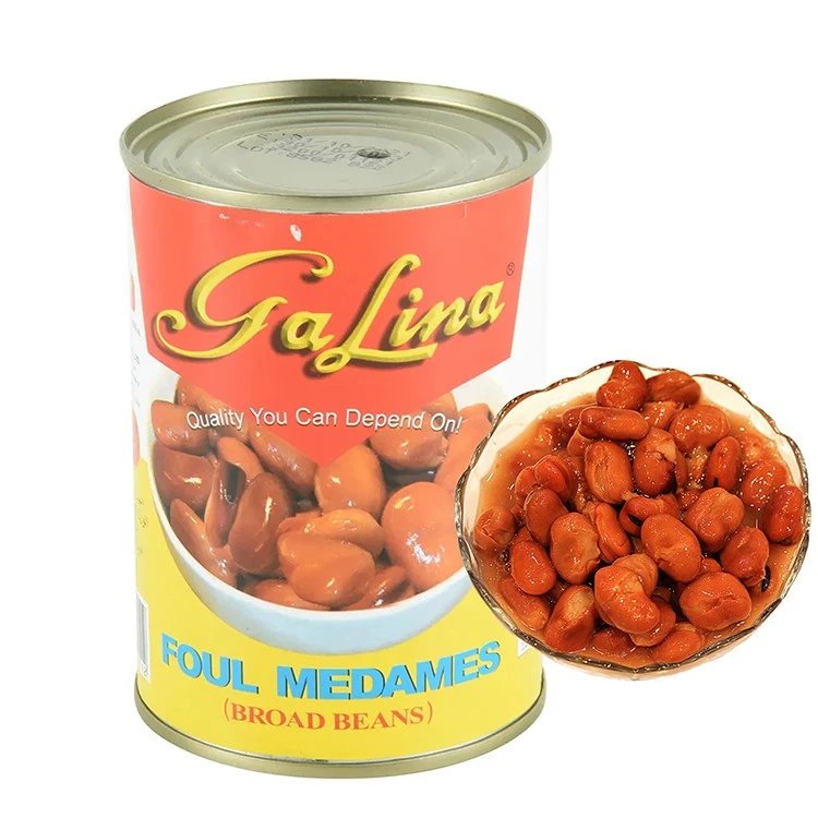 Habas enlatadas